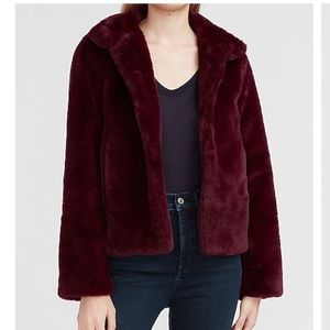 Express Faux Fur Coat